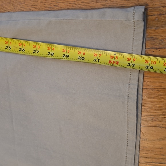 ST. JOHN'S BAY BRAND WOMEN'S PLUS SIZE KHAKI WIDE LEG PANTS SIZE 16 TALL - Picture 6 of 15